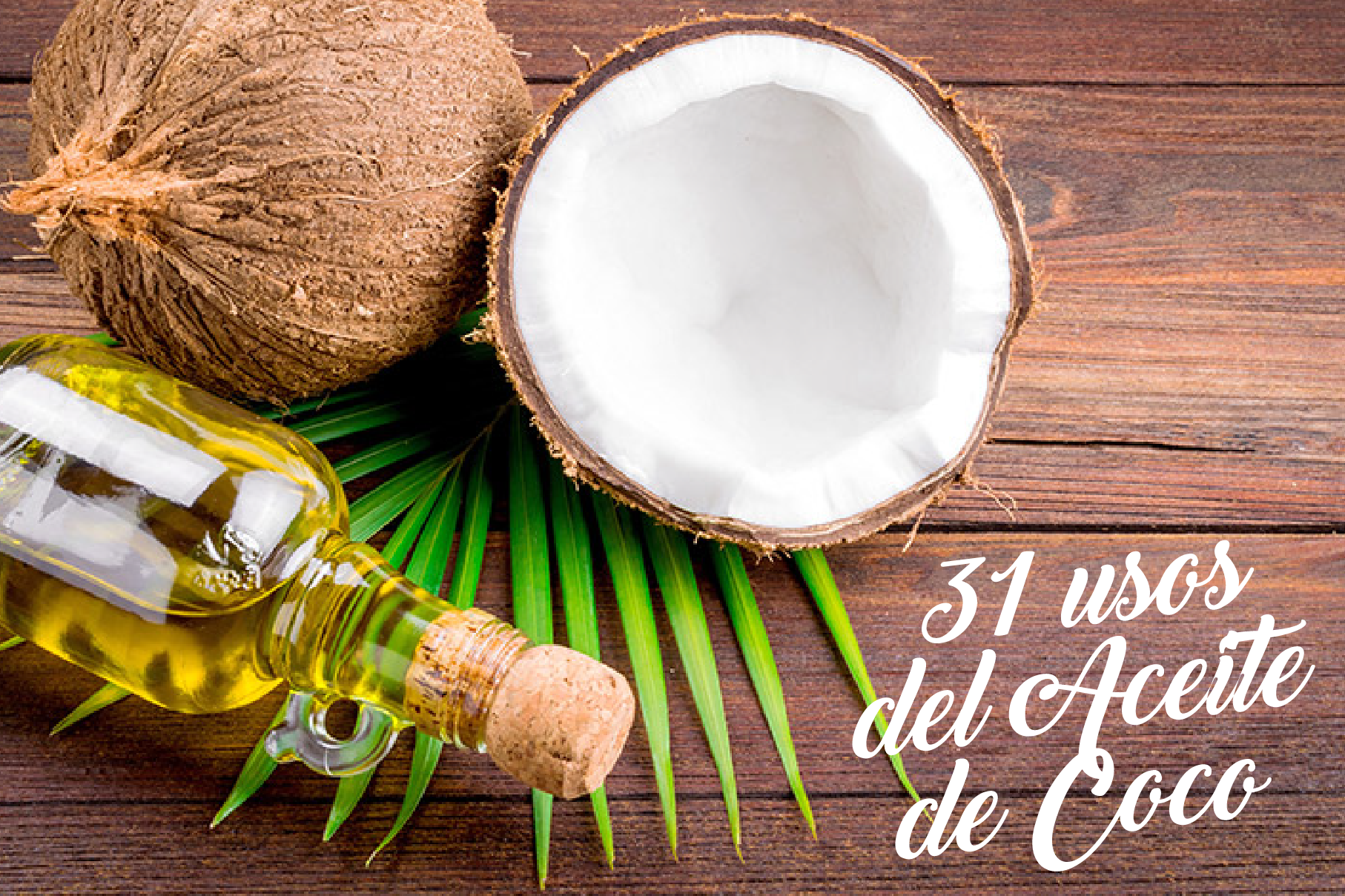 Aceite de coco y su uso en la medicina natural: ¿para qué síntomas es  efectivo?